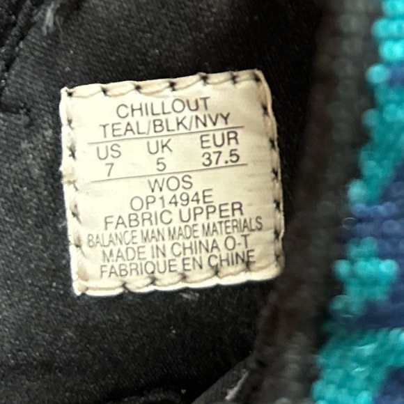 OP Black and Blue Outdoor Sandals with Adjustable Straps - Picture 6 of 8